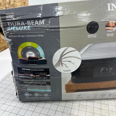 Intex Durabeam Deluxe Twin Inflatable Bed 