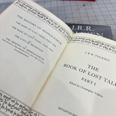 J R R TOLKEN Book Lot 