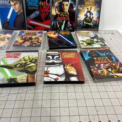 Collection of Star Wars DVD's 
