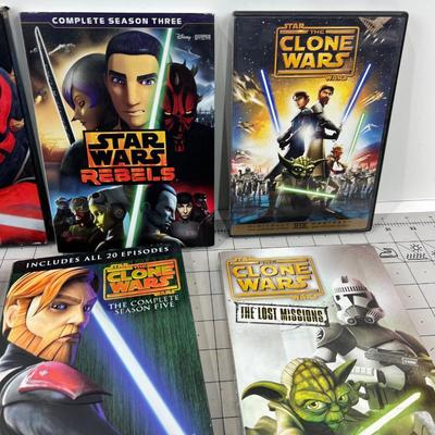 Collection of Star Wars DVD's 