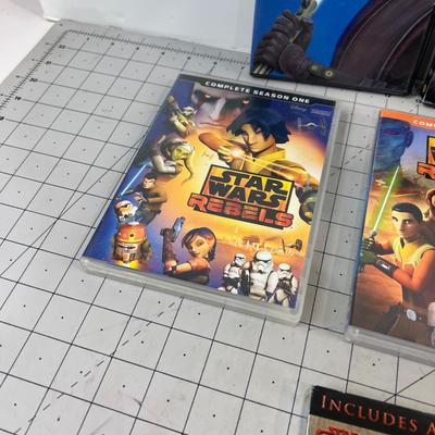 Collection of Star Wars DVD's 