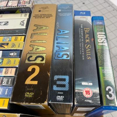 Tray of DVD's Lots of Anime 