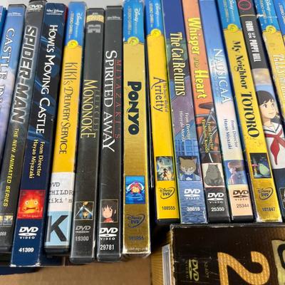 Tray of DVD's Lots of Anime 