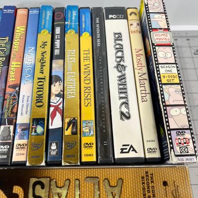 Tray of DVD's Lots of Anime 