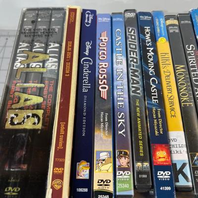 Tray of DVD's Lots of Anime 