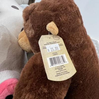 2 Stuffed Animals, New 