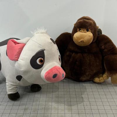 2 Stuffed Animals, New 