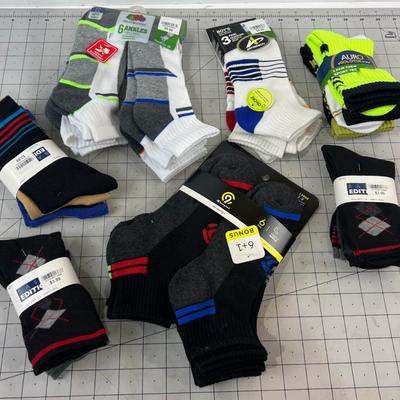Youth Socks and lots of them