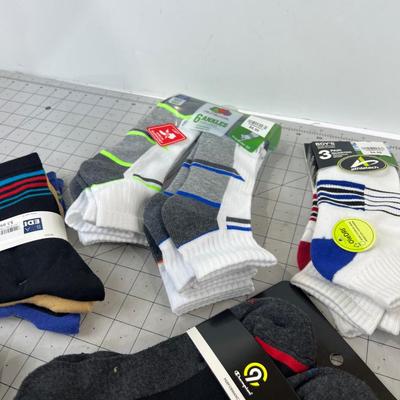 Youth Socks and lots of them