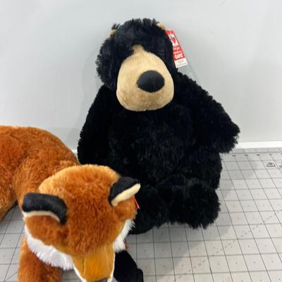 Bear and the Fox NEW PLUSH Stuffies 
