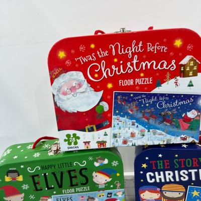 3 Christmas FLOOR Puzzles 