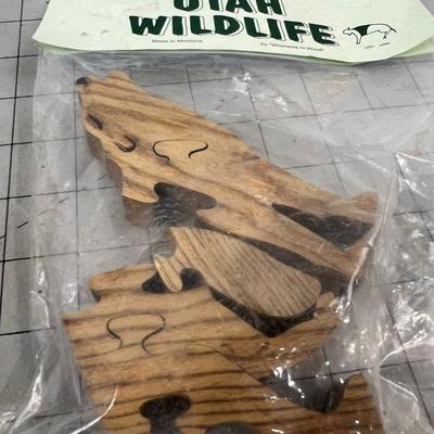 2 Utah Wild Life Puzzles 