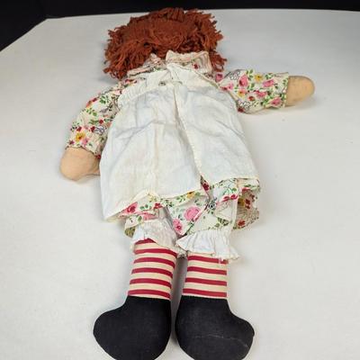 Vintage Raggedy Ann Doll "I Love You"