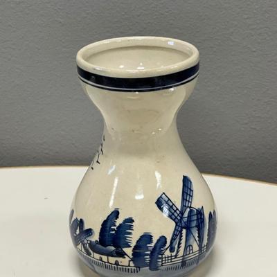 Dutch delft blue vase