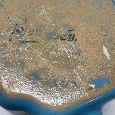 Blue Rosemeade creamer and sugar