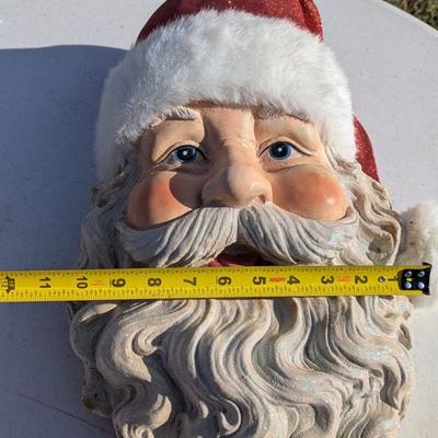 Vintage Santa Face- wall hanging