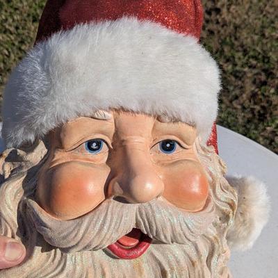 Vintage Santa Face- wall hanging