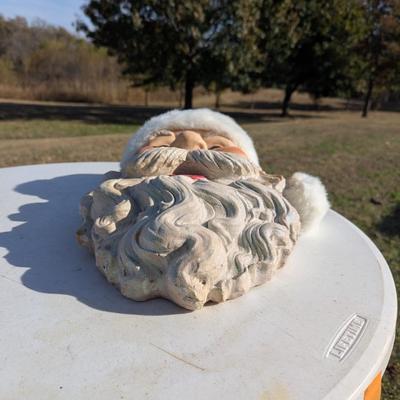 Vintage Santa Face- wall hanging