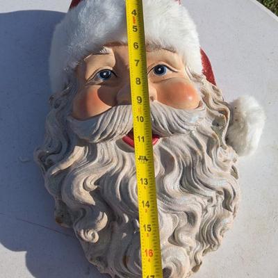 Vintage Santa Face- wall hanging