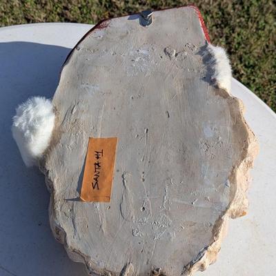 Vintage Santa Face- wall hanging