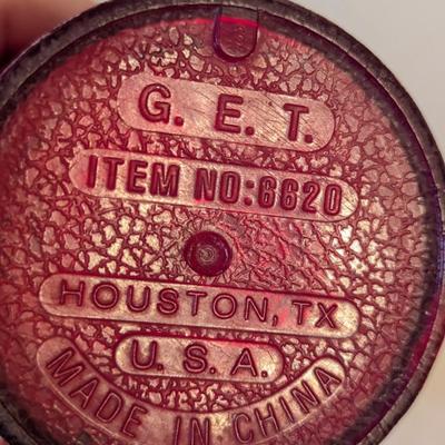 Coca Cola classic logo ruby red plastic tumblers