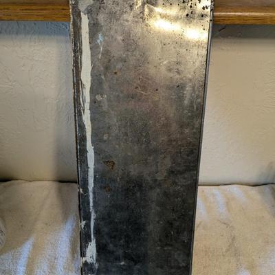 vintage metal tin reproduction advertising sign Murphy Harmonika