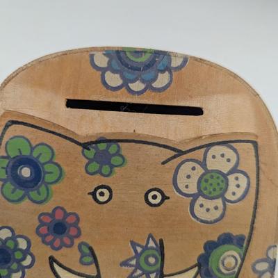 1960's Squeaking Elephant Bank Made In Japan