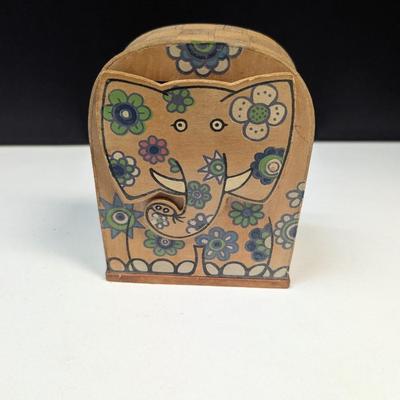 1960's Squeaking Elephant Bank Made In Japan