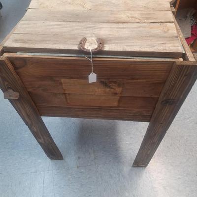 Rustic Ice Chest- see notes