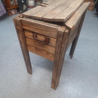 Rustic Ice Chest- see notes