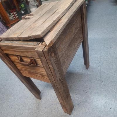 Rustic Ice Chest- see notes