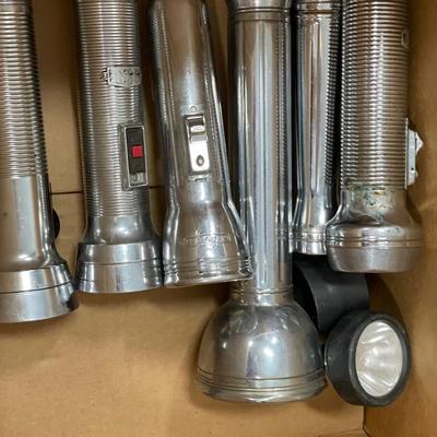 Vintage flashlights