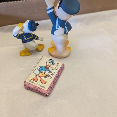 Donald Duck Plastic Figures & Soap #1