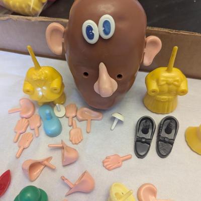 1960's Mr. Potato Head & Various Parts #7