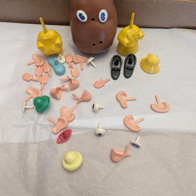 1960's Mr. Potato Head & Various Parts #7