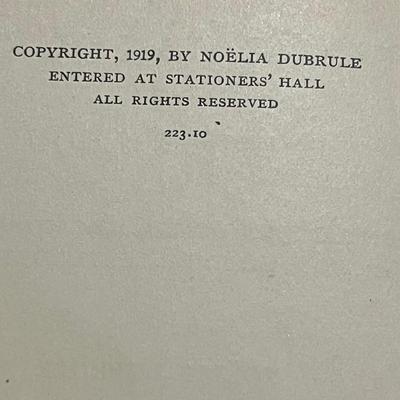 Sale Photo Thumbnail #84: Vintage 1919 edition of Le Français Pour Tous (Premier Livre) by Noëlia Dubrule, published by Ginn & Company. Early 20th-century French language schoolbook with classic Athenæum Press typography. Clothbound, 1919 copyright. Book shows wear consistent w