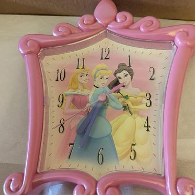 Disney Princess Quartz Wall Clock Cinderella - Battery Operated