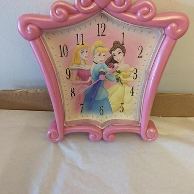 Disney Princess Quartz Wall Clock Cinderella - Battery Operated