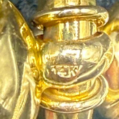 Sale Photo Thumbnail #309: 8-strand freshwater seed pearl necklace with a 14K gold clasp. Clasp is marked "ADPG" and "14K". Overall necklace weight is 55g.  Excellent condition.