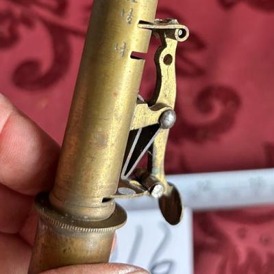 Vintage Brass Flask Top