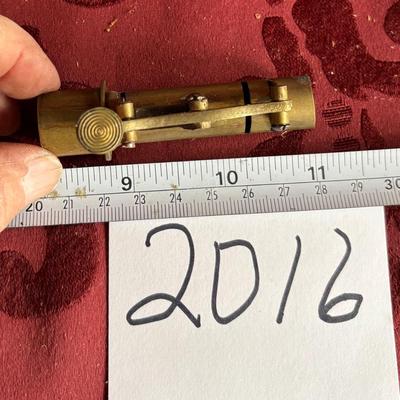 Vintage Brass Flask Top