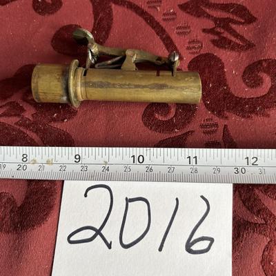 Vintage Brass Flask Top