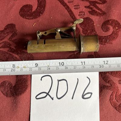 Vintage Brass Flask Top