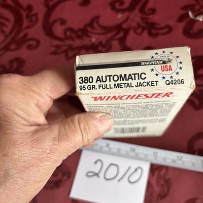 Winchester 380 Automatic 95 Gr. Full Metal Jackets