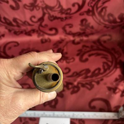 Vintage Brass Powder Flask