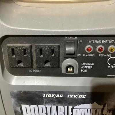 Sale Photo Thumbnail #456: Portable Power Station missing cord.