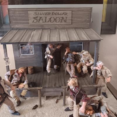 DETAILED DIORAMA, 1 OF A KIND "APPOINTMENT IN THE STREET" BY B BRIGHAM