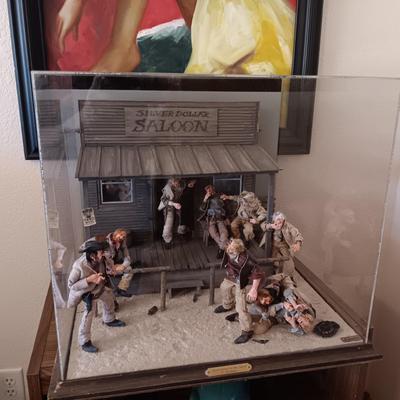 DETAILED DIORAMA, 1 OF A KIND "APPOINTMENT IN THE STREET" BY B BRIGHAM