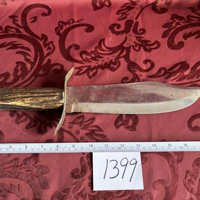 Vintage Bowie Knife with Stage Handle