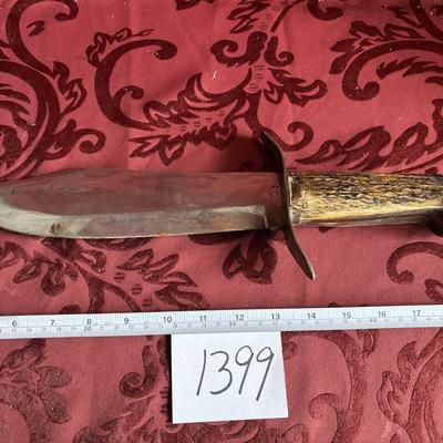 Vintage Bowie Knife with Stage Handle